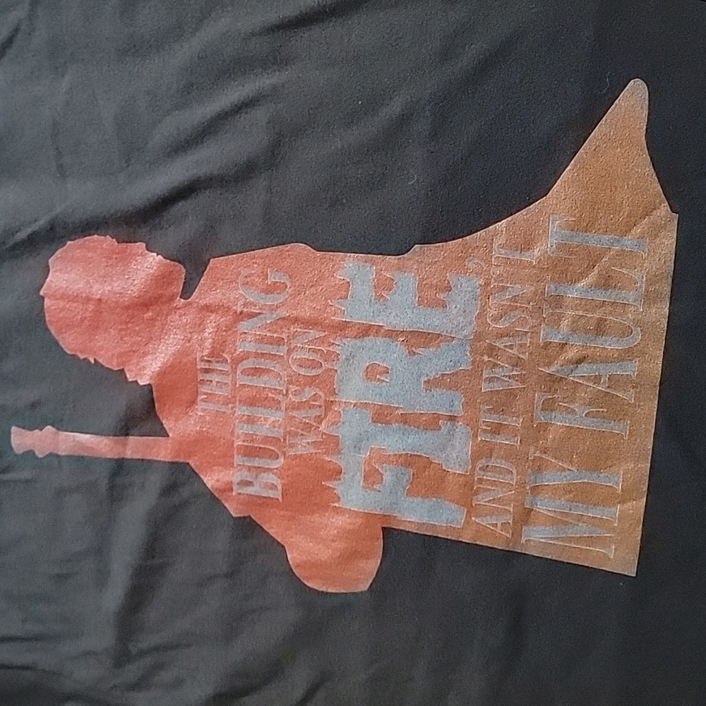 Harry Dresden The Building Was On Fire And It Wasn't My Fault Gildan Tee